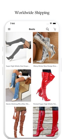 Women's Shoes Fashion Online iPhone screenshot
