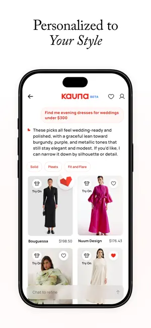 Kauna: AI Modest Fashion Agent screenshot 3