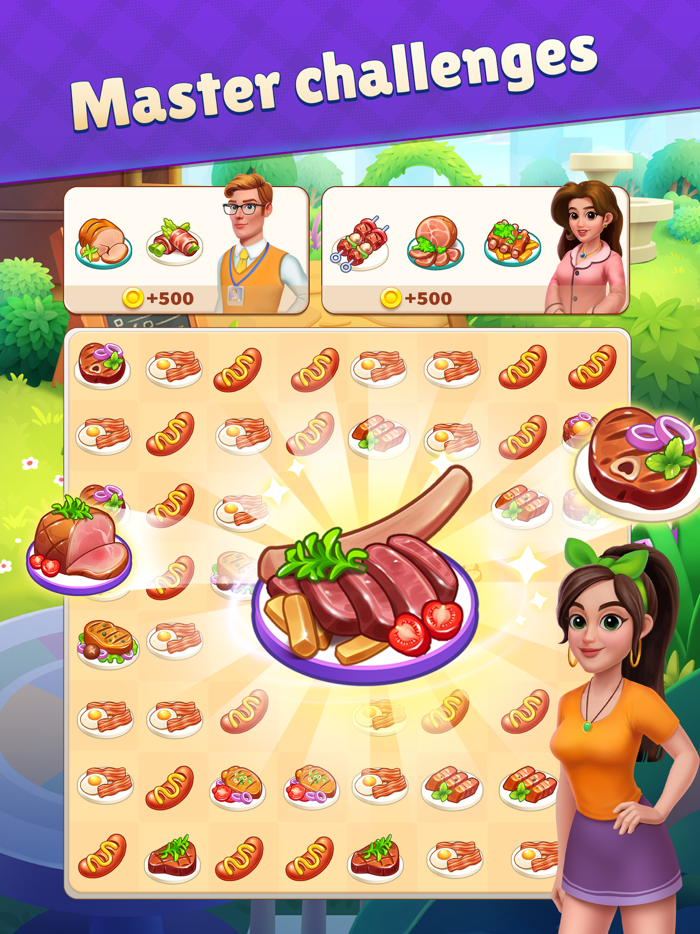 Merge Cafe Cooking Theme