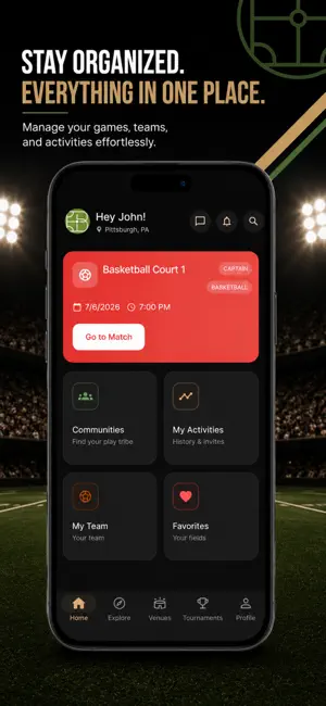 BAAB Sport: Book a Field screenshot 2
