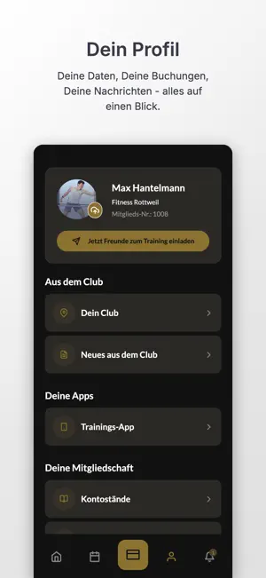 Fitness Rottweil Mitglieder screenshot 4
