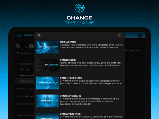 Dream Team Network iPad screenshot 2 - Sports app
