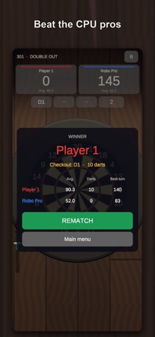 Dart-o-matic: 3D Darts screenshot 5