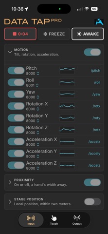 Data Tap: Sensor Control screenshot 8