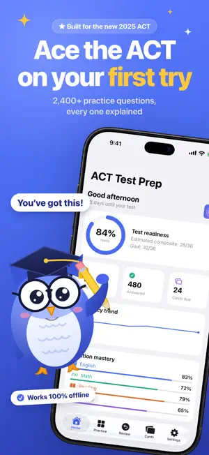 ACT Test Prep: Exam Practice screenshot 1
