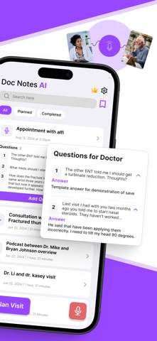 DocNotes AI - summarize visits Screenshot 2 of 6
