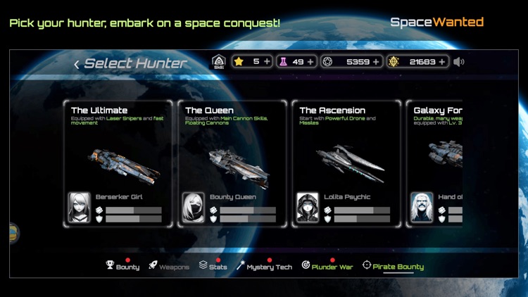 Space Wanted:Sci-Fi Rogue-Like