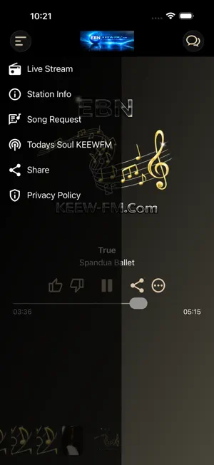 EBN KEEW-FM.COM TODAY'S SOUL screenshot 2