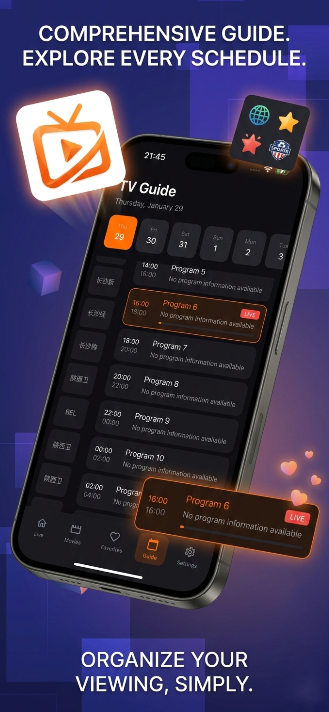 Flujo tv : Stream Player screenshot 3