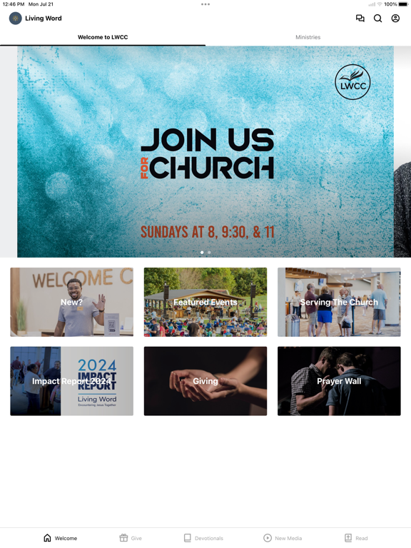 Screenshot #4 pour Living Word Community Church