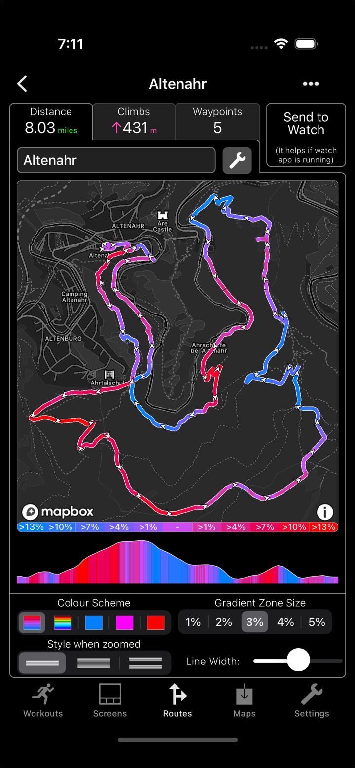 WorkOutDoors screenshot 4