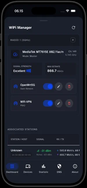 WRTune for OpenWRT screenshot 3