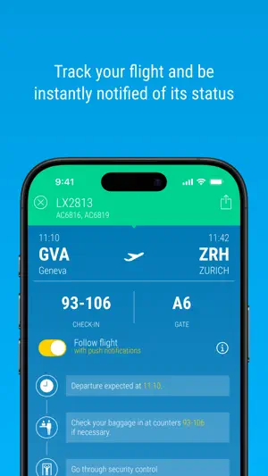 Genève Aéroport (GVA) screenshot 2