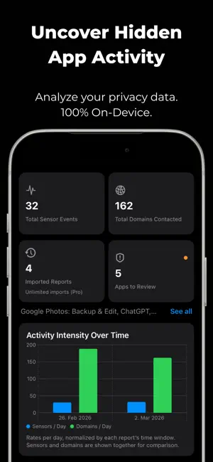 App Privacy Report Analyzer screenshot 1