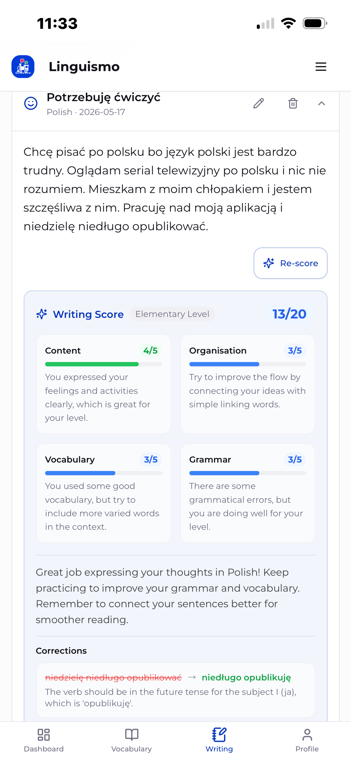 Linguismo: Language Tracker screenshot 8