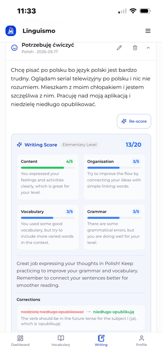 Linguismo: Language Tracker Screenshot 8 of 9
