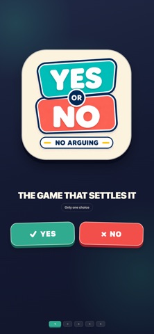 Yes or No - No Arguing Screenshot 1 of 5