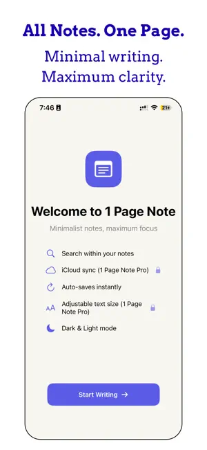 Page Note screenshot 1