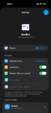 DevBrow screenshot 4