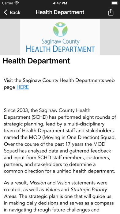 Saginaw County Sheriff Screenshot