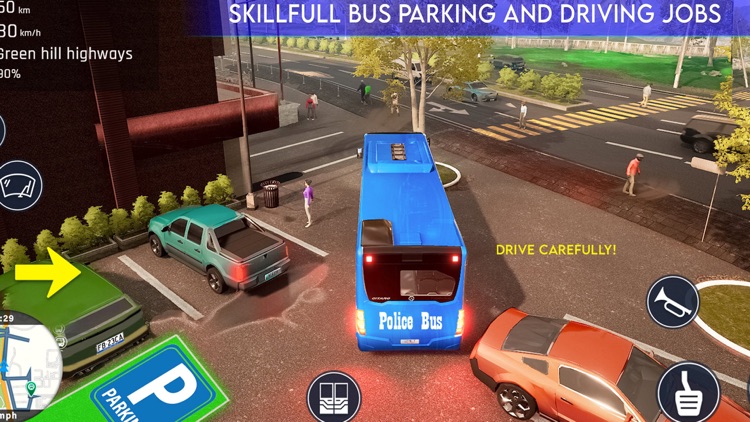 Police Bus Simulator Game 2023 screenshot-7