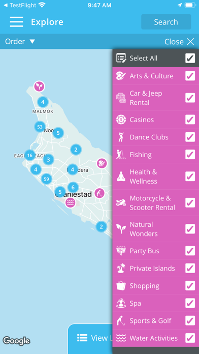 myAruba iPhone screenshot 4 - Travel app
