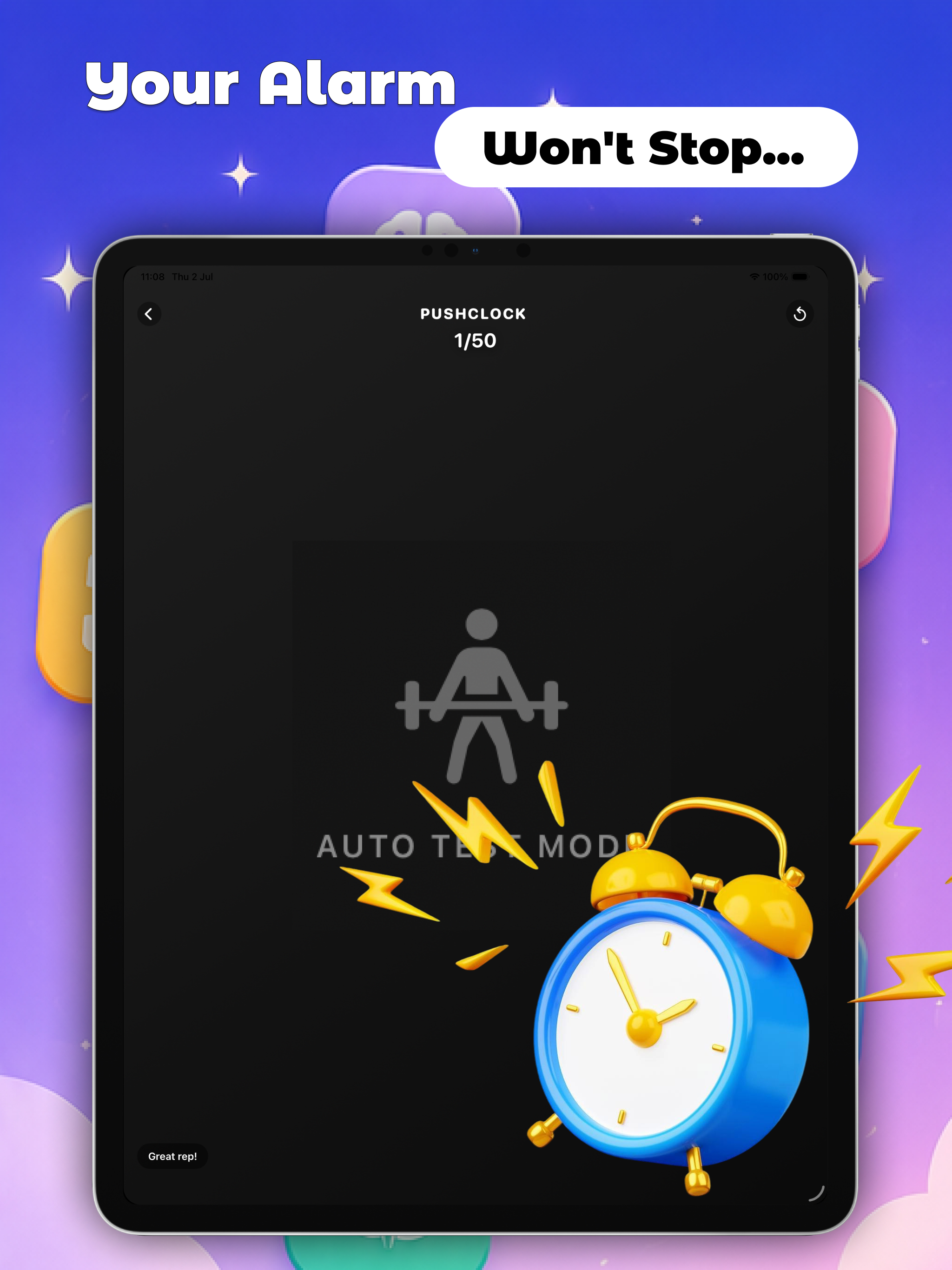 WakeClock: Alarm Challenge screenshot 10