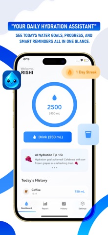 Ai Water Reminder Screenshot 1 of 7