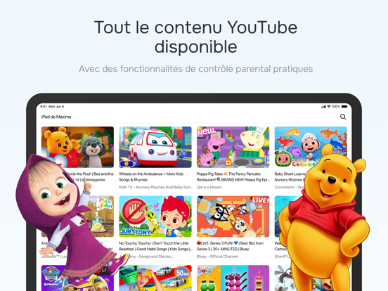 Screenshot #4 pour Kids TV: les vidéos sécurisé