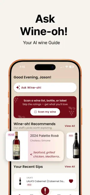 Wine-Oh! - AI Ratings Scanner screenshot 3