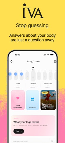 Iva: Period AI Companion Screenshot 1 of 8