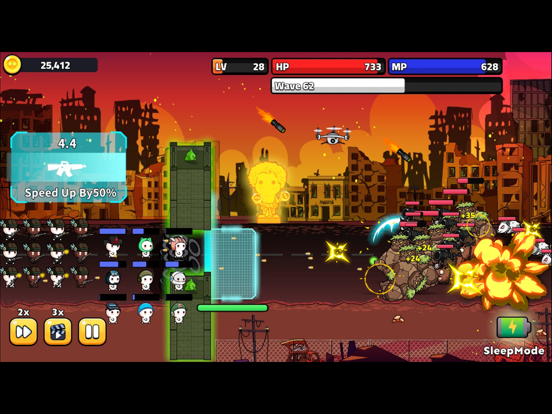 MilkChoco Defense iPad screenshot