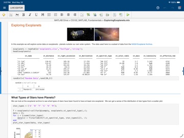 MATLAB Mobile iPad screenshot 5