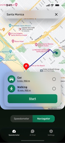 GPS Speedometer – MPH Tracker iPhone screenshot