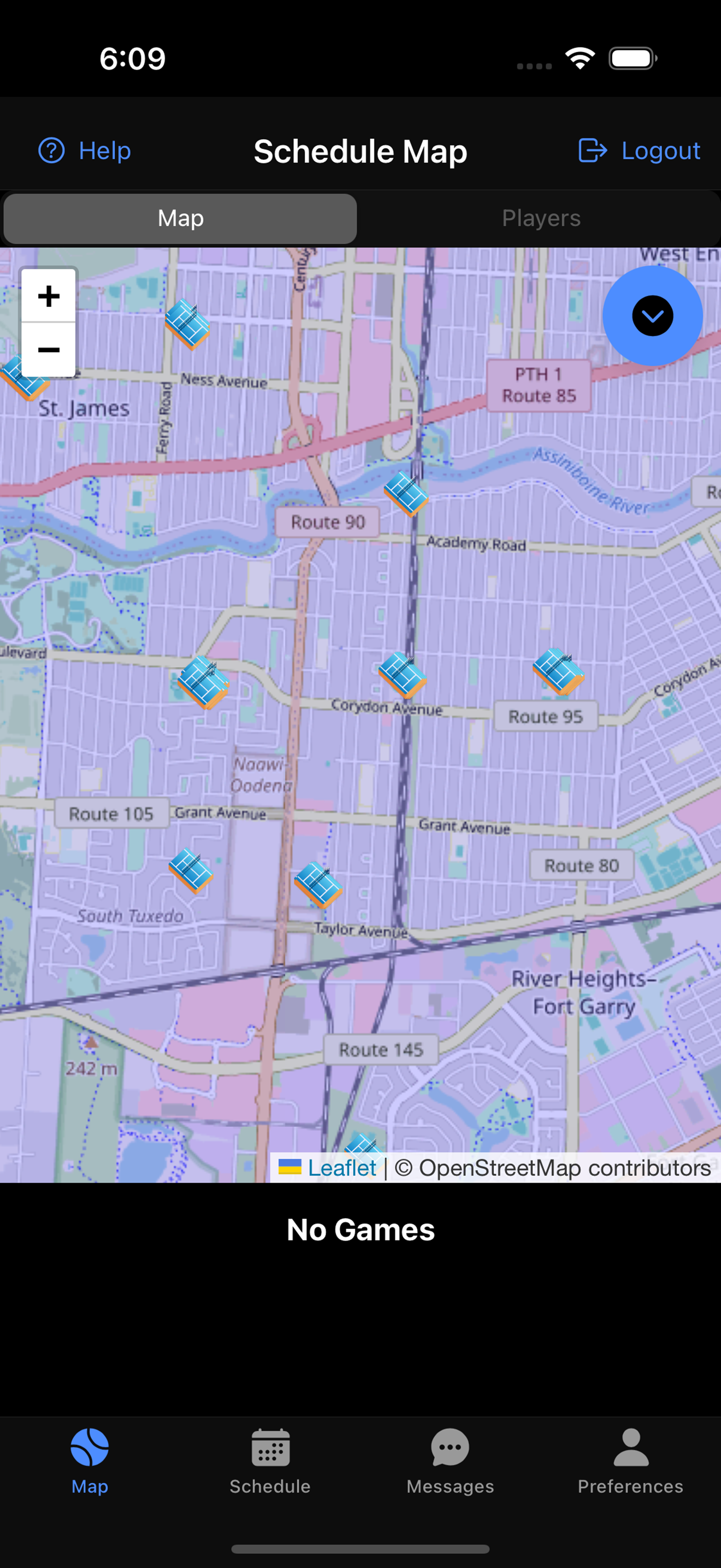 Tennis Winnipeg screenshot 3