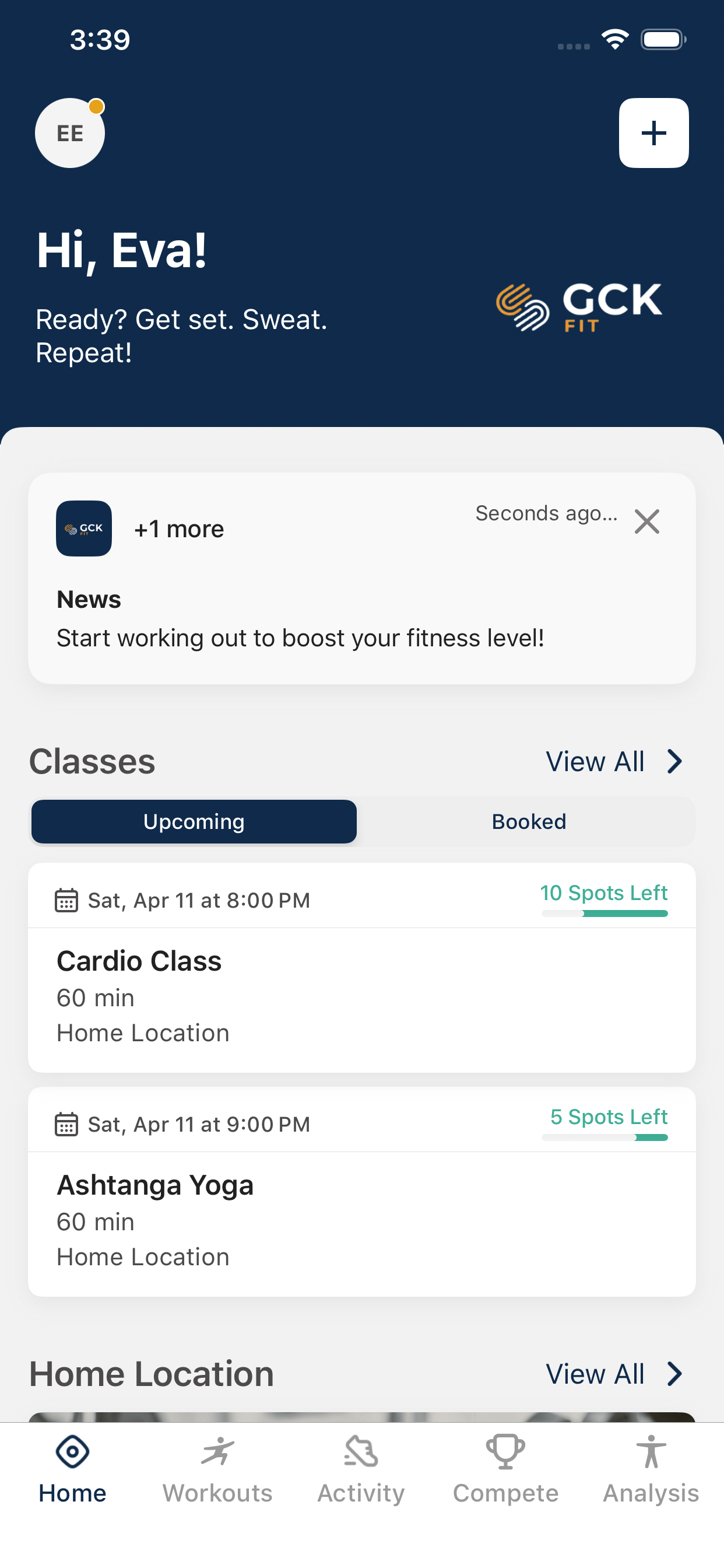 GCK Fit screenshot 2