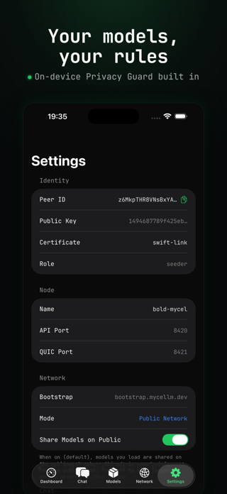 mycellm — Run LLMs Screenshot 5 of 5