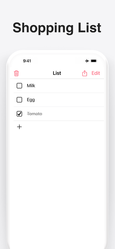 Shopping List: Grocery To Do screenshot 1