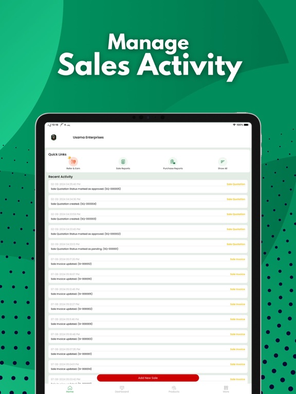 Screenshot #6 pour Inventory and Accounting app