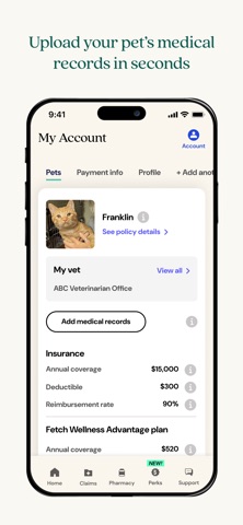 Fetch Pet Insurance Screenshot 7 of 9