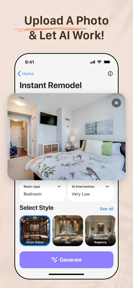 AI Remodel - Interior Design screenshot 1