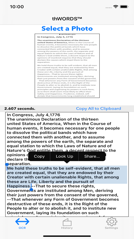 thWords OCR (iOS) 게시자: ThirdHalf.com, LLC