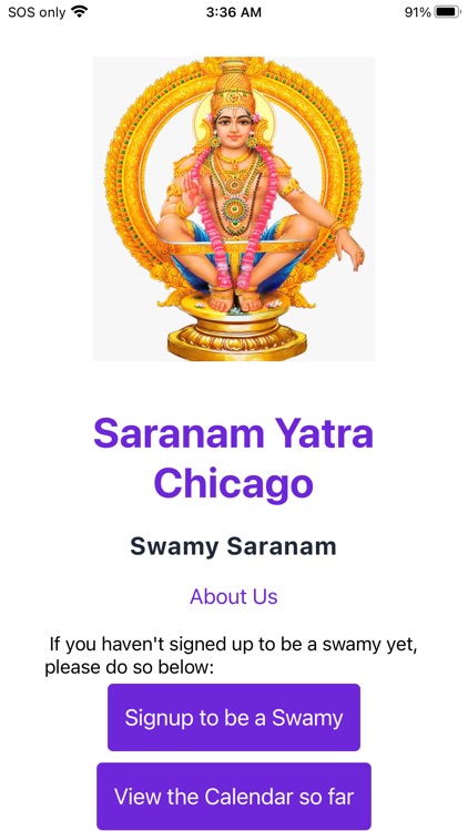 Saranam Yatra Scheduling App