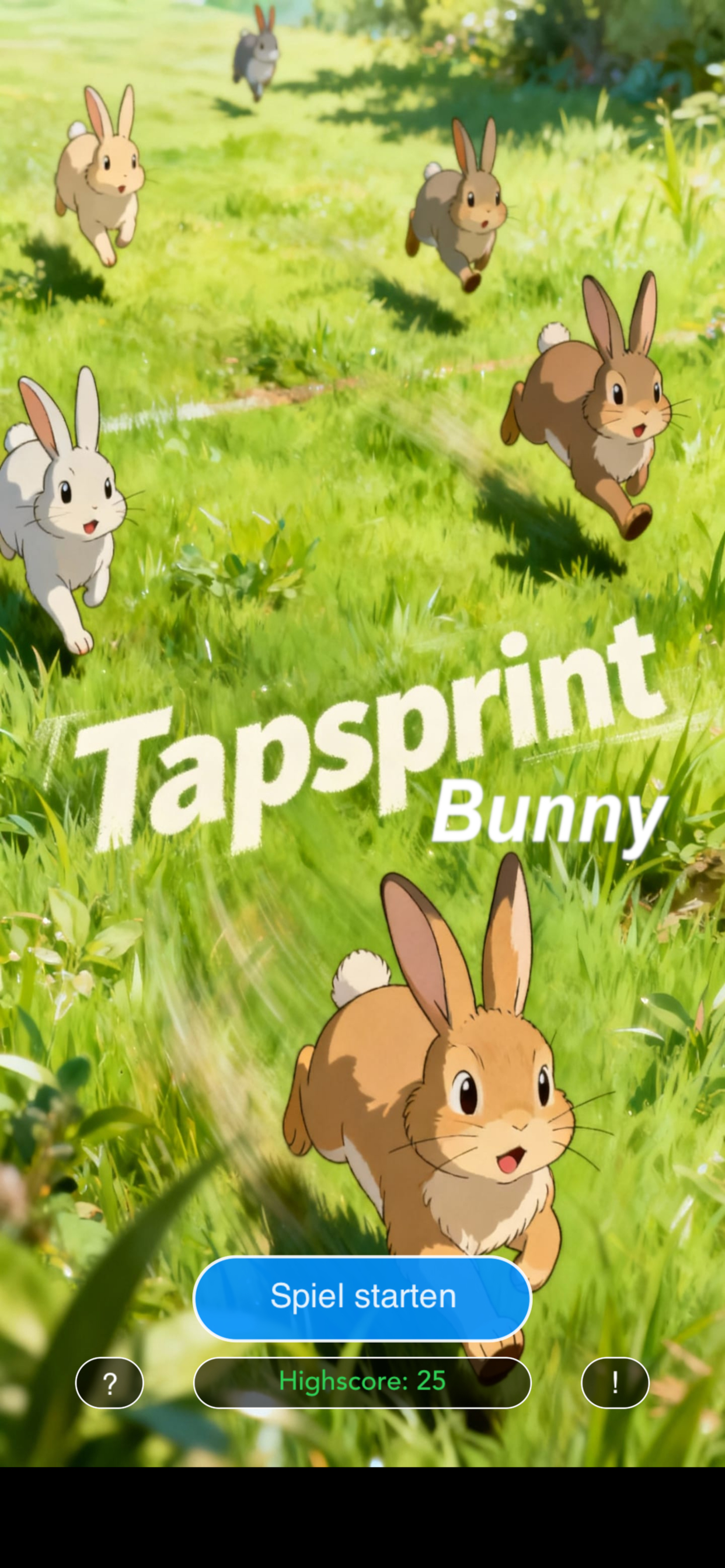 TapSprintBunny screenshot 2