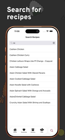 Asian Recipes Cookbook screenshot