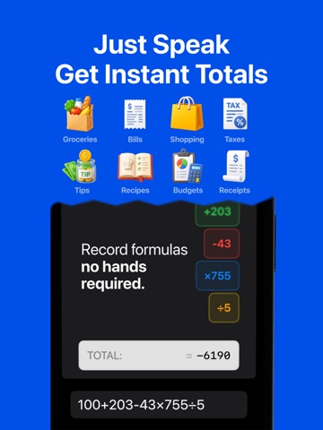 Simple Voice Calculator ipad screenshot 4