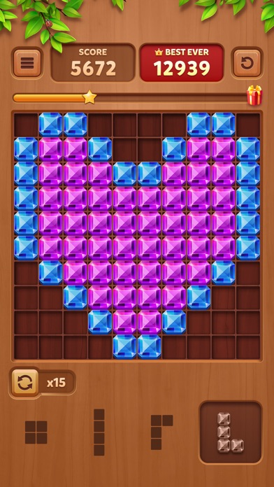 Cube Block - Woody Puzzle Game Screenshot