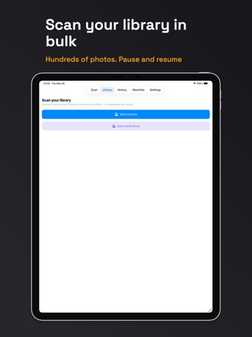 ALPR Pro iPad screenshot