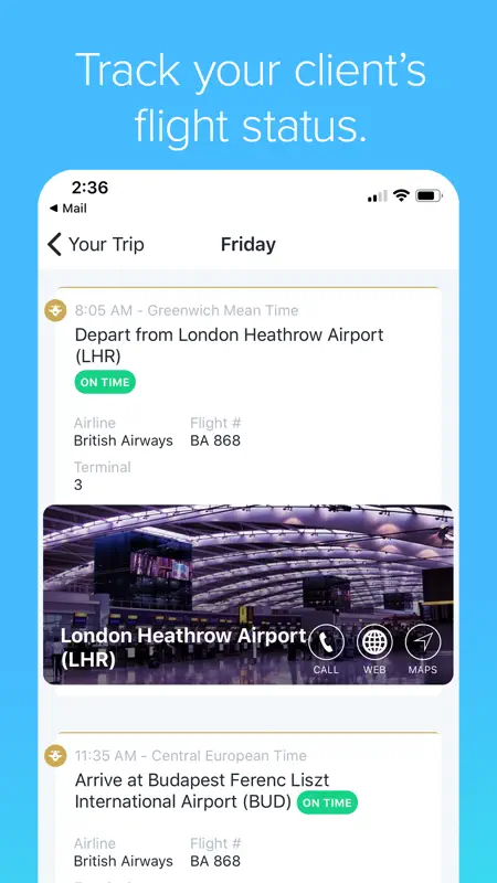 Travefy Pro: View Client Trips screenshot 4 of 9