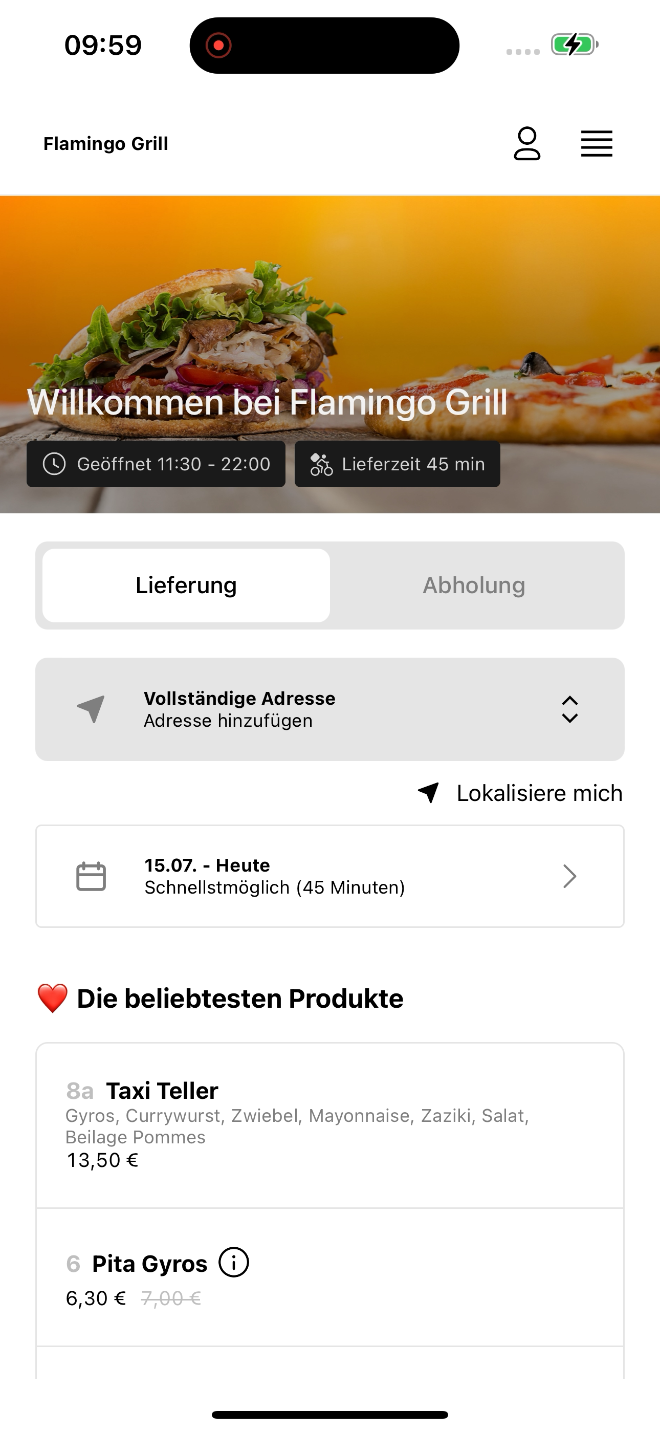 Flamingo Grill screenshot 3